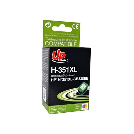 UPrint kompatybilny ink / tusz z CB338EE, HP 351XL, H-351XL-CL, color, 21ml