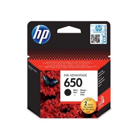 HP oryginalny ink / tusz CZ101AE, HP 650, black, 360s, 6,5ml