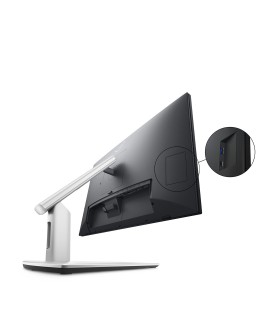 DELL P Series P2424HT monitor komputerowy 60,5 cm (23.8") 1920 x 1080 px Full HD LCD Ekran dotykowy Czarny, Srebrny