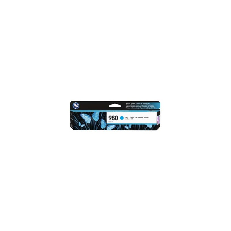 HP oryginalny ink / tusz D8J07A, HP 980, cyan