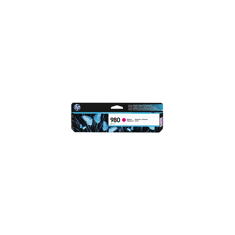 HP oryginalny ink / tusz D8J08A, HP 980, magenta