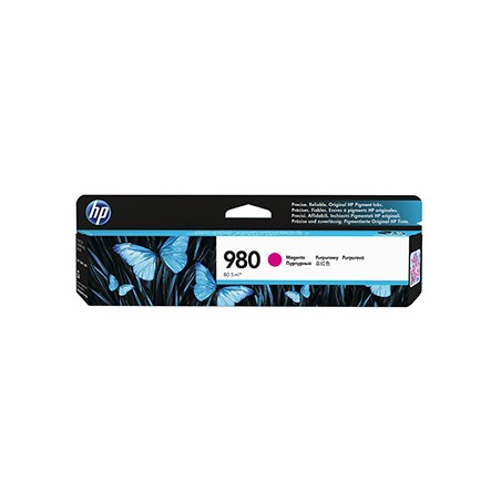 HP oryginalny ink / tusz D8J08A, HP 980, magenta