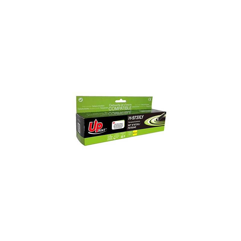 UPrint kompatybilny ink / tusz z F6T83AE, HP 973X, H-973XLY, yellow, 7000s, 86ml