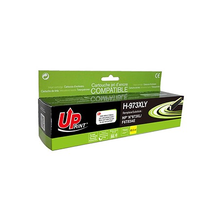 UPrint kompatybilny ink / tusz z F6T83AE, HP 973X, H-973XLY, yellow, 7000s, 86ml