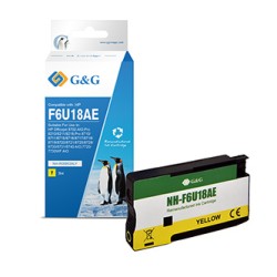 G&G kompatybilny ink / tusz z F6U18AE, HP 953XL, NH-R00953XLY, yellow, 1600s, yellow, EOL