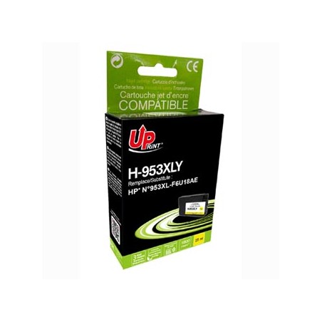 UPrint kompatybilny ink / tusz z F6U18AE, HP 953XL, H-953XLY, yellow, 1800s, 25ml, high capacity