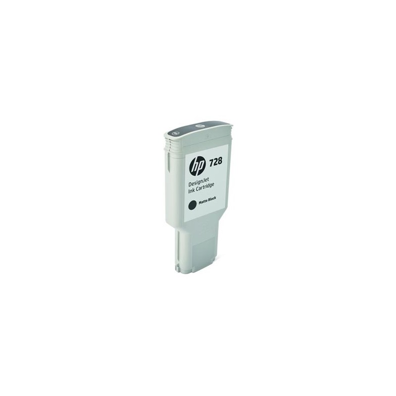 HP oryginalny ink / tusz F9J68A, HP 728, matte black, 300ml