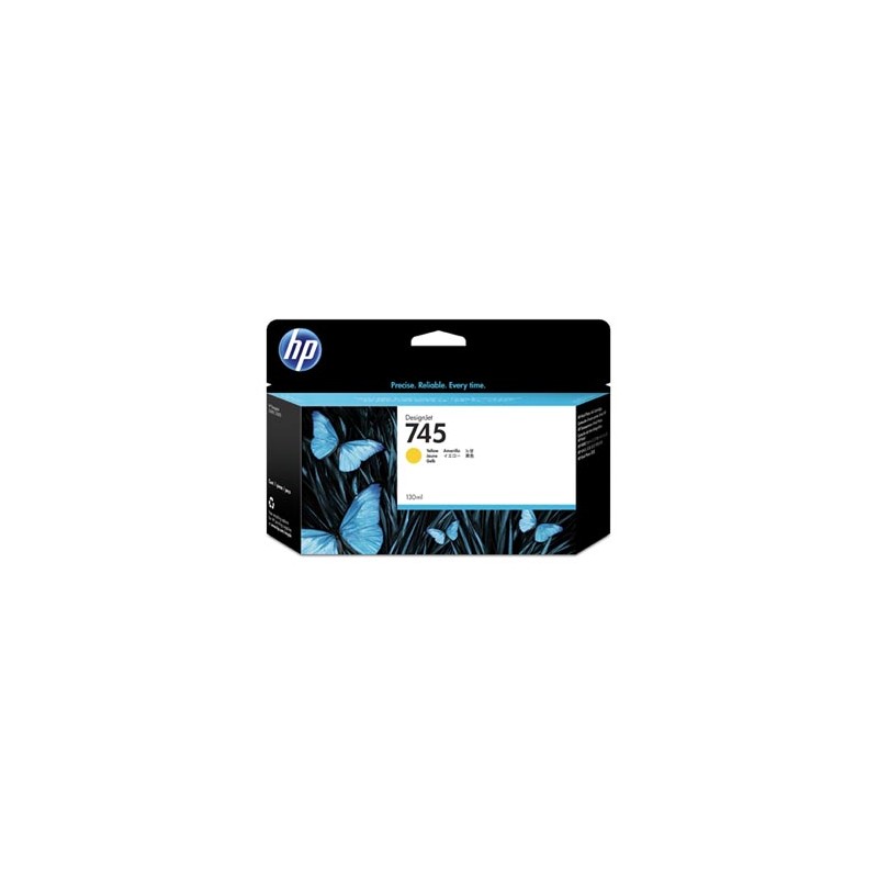 HP oryginalny ink / tusz F9J96A, HP 745, yellow, 130ml
