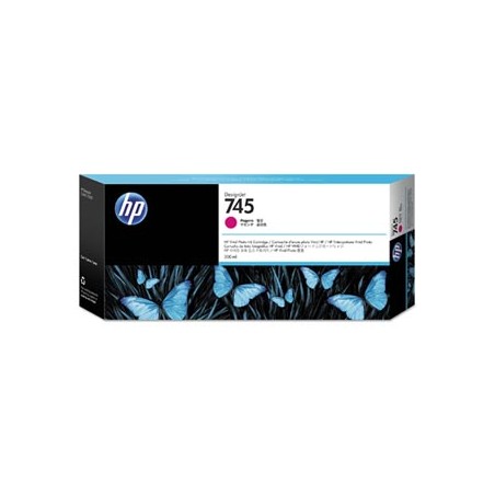 HP oryginalny ink / tusz F9K01A, HP 745, magenta, 300ml
