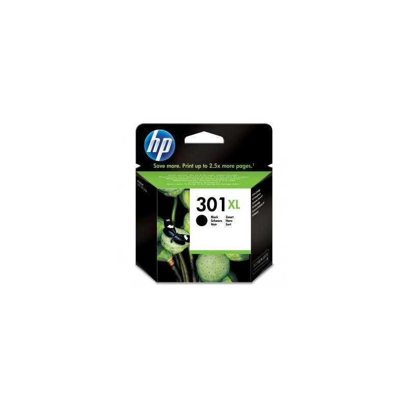 HP oryginalny ink / tusz CH563EE, HP 301XL, black, 430s