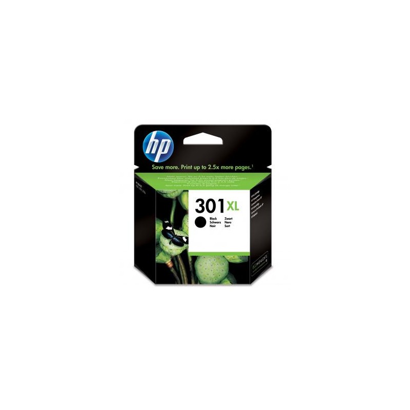 HP oryginalny ink / tusz CH563EE, HP 301XL, black, blister, 430s