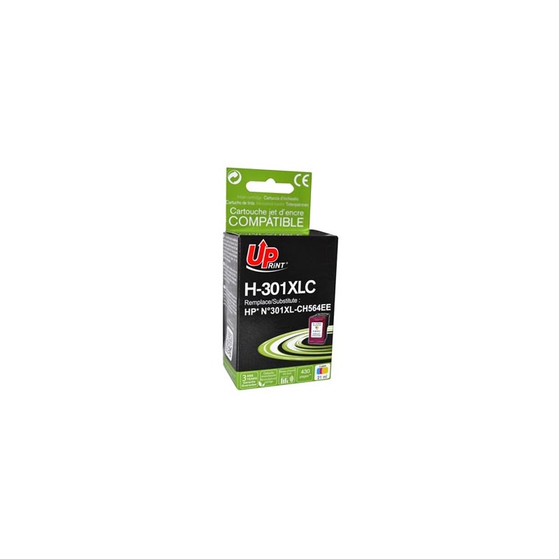 UPrint kompatybilny ink / tusz z CH564EE, HP 301XL, H-301XLC, color, 450s, 21ml