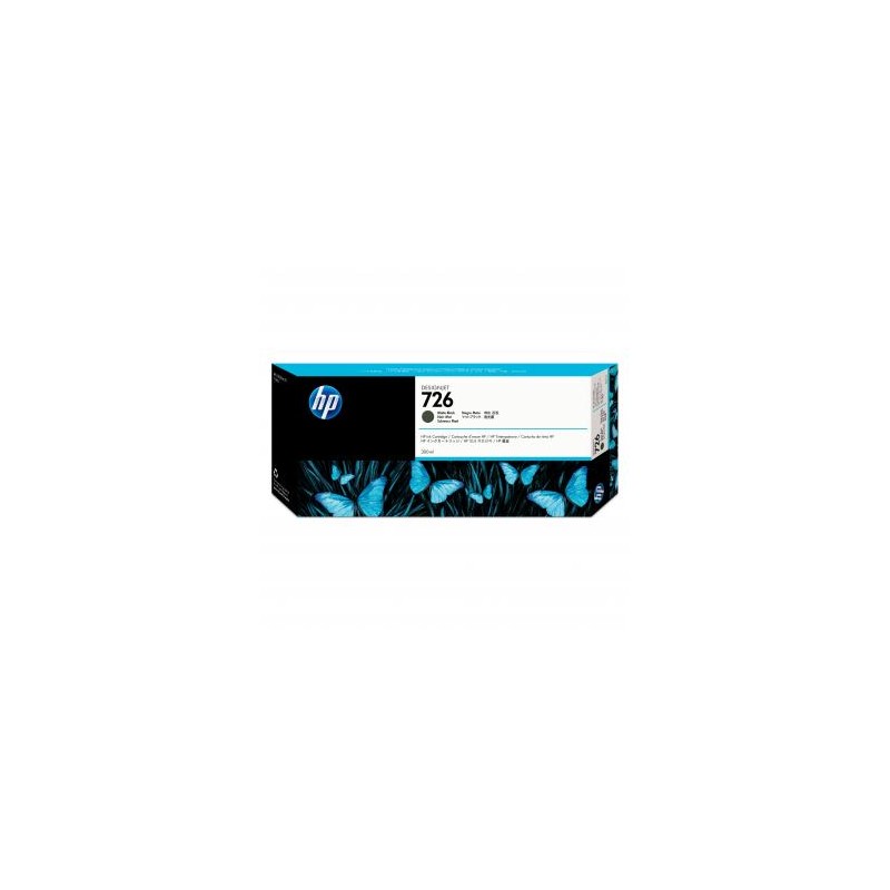 HP oryginalny ink / tusz CH575A, HP 726, matte black, 300ml