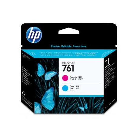HP oryginalny głowica drukująca CH646A, HP 761, magenta/cyan