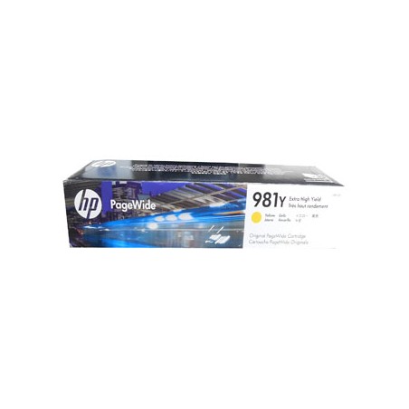 HP oryginalny ink / tusz L0R15A, HP 981Y, yellow, 16000s, 185ml, extra duża pojemność