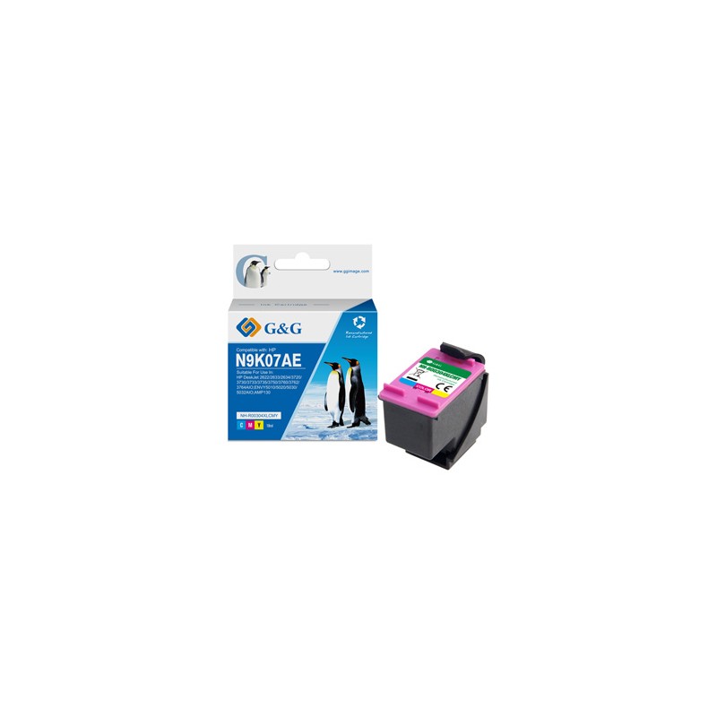 G&G kompatybilny ink / tusz z N9K07AE, HP 304XL, NH-RC304XLCMY, CMY, 18ml, ml