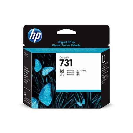 HP oryginalny głowica drukująca P2V27A, HP 731, black, 1szt