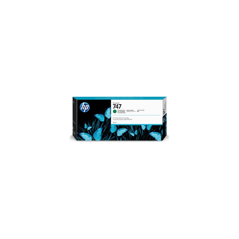 HP oryginalny ink / tusz P2V84A, HP 747, chromatic green, 300ml