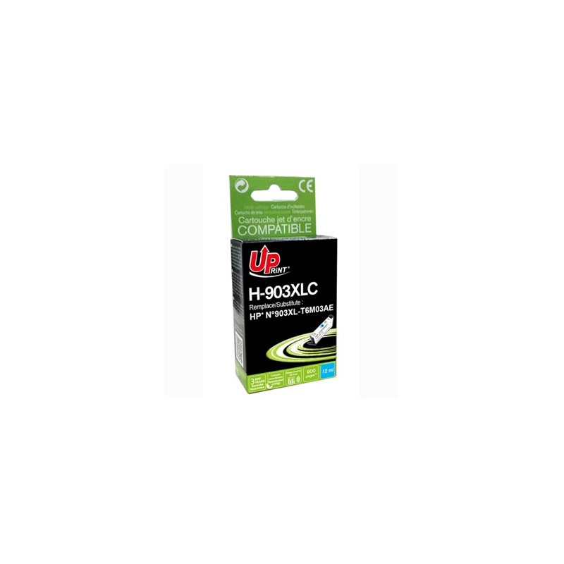 UPrint kompatybilny ink / tusz z T6M03AE, HP 903XL, H-903XLC, cyan, 900s, 12ml, high capacity