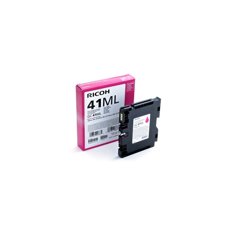 Ricoh oryginalny wkład żelowy 405767, GC41M, magenta, 600s