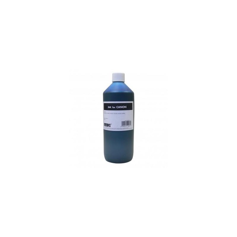Logo oddzielny atrament dla CLI8C, cyan, 1000 ml, dla Canon iP4200, iP5200, iP5200R, MP500, MP800
