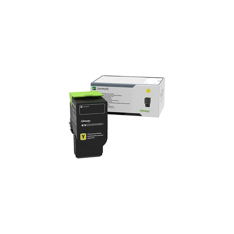 Lexmark oryginalny toner C240X40, yellow, 3500s, extra duża pojemność