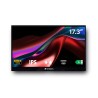 Verbatim 49593 monitor komputerowy 43,9 cm (17.3") 1920 x 1080 px Full HD LCD Ekran dotykowy Czarny