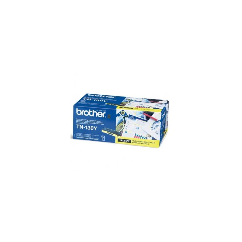 Brother oryginalny toner TN130Y, yellow, 1500s
