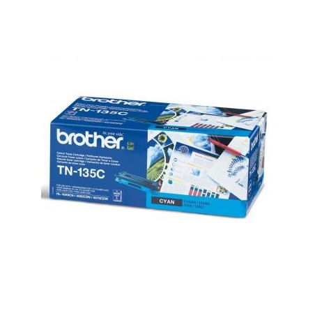 Brother oryginalny toner TN135C, cyan, 4000s