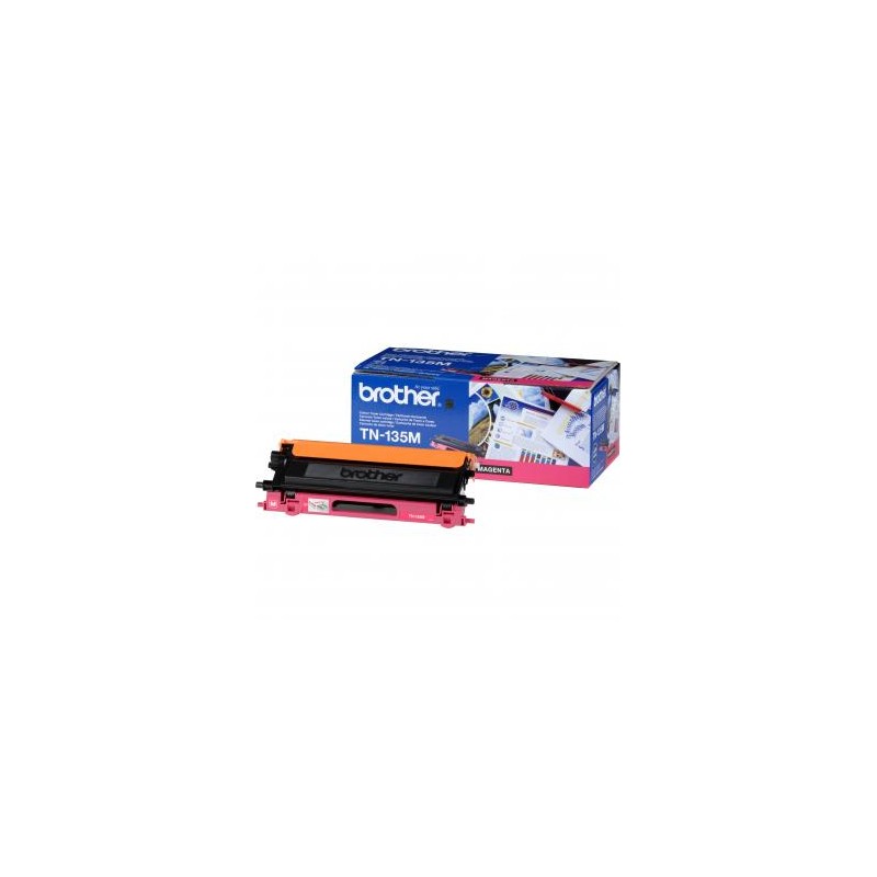 Brother oryginalny toner TN135M, magenta, 4000s