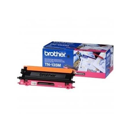 Brother oryginalny toner TN135M, magenta, 4000s