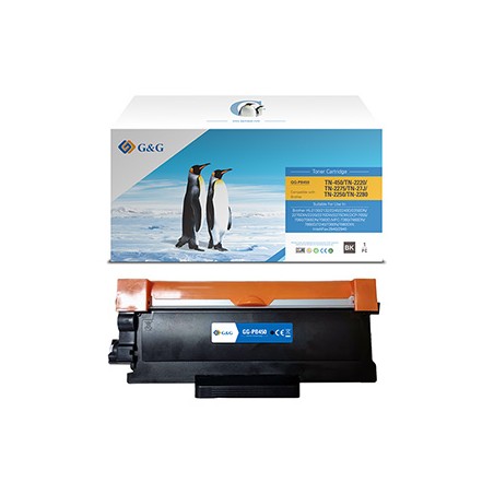 G&G kompatybilny toner z Brother TN2220, TN2010, NT-PB450(TN2220/TN2010), black, 2600s