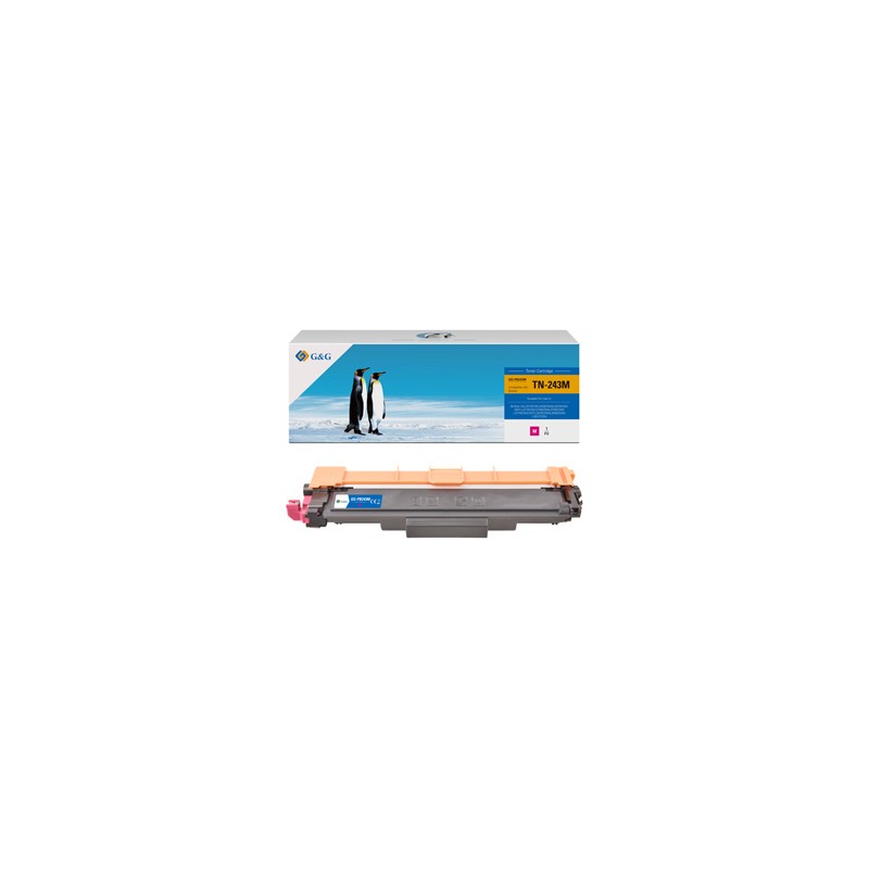 G&G kompatybilny toner z Brother TN243M, NT-PB243M, magenta, 1000s