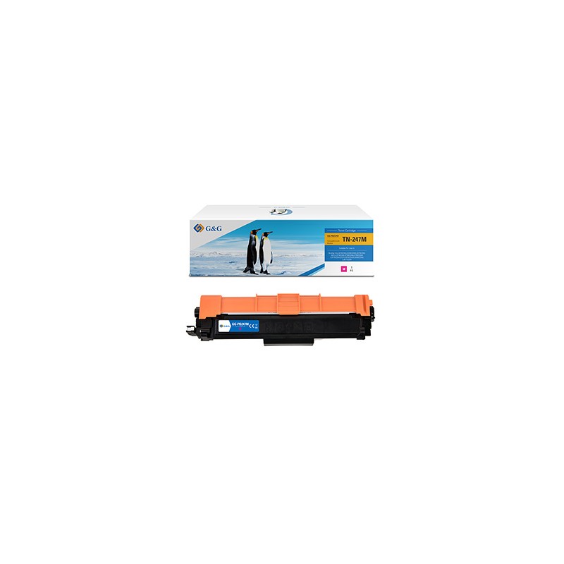 G&G kompatybilny toner z Brother TN247M, NT-PB247M, magenta, 2300s