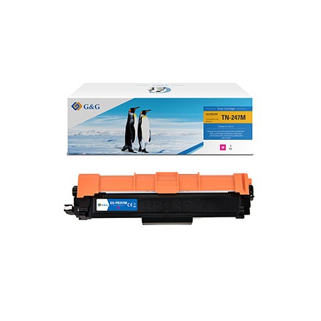 G&G kompatybilny toner z Brother TN247M, NT-PB247M, magenta, 2300s