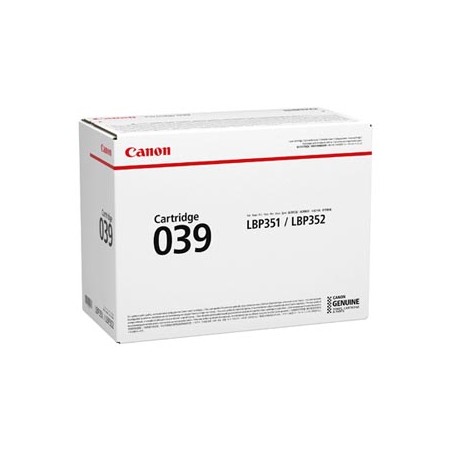 Canon oryginalny toner 039 BK, 0287C001, black, 11000s
