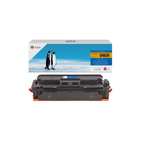 G&G kompatybilny toner z Canon 046HM, NT-PC046XM, magenta, 5000s, high capacity