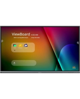 Viewsonic IFP7550-5F tablica interaktywna 190,5 cm (75") 3840 x 2160 px Ekran dotykowy Czarny HDMI