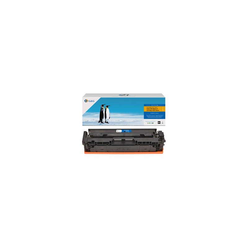 G&G kompatybilny toner z Canon 054HK, NT-PC054XBK, black, 3100s, high capacity