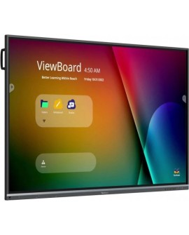 Viewsonic IFP7550-5F tablica interaktywna 190,5 cm (75") 3840 x 2160 px Ekran dotykowy Czarny HDMI