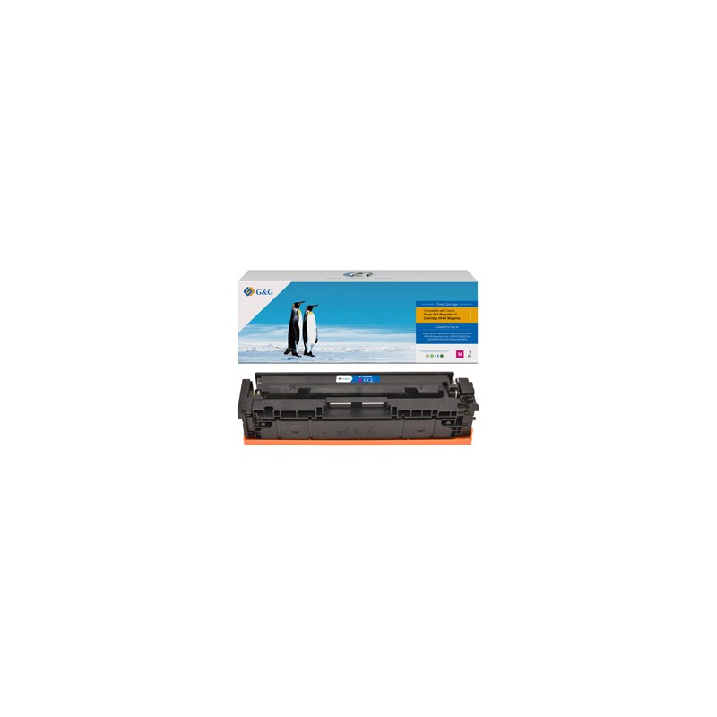 G&G kompatybilny toner z Canon 054HM, NT-PC054XM, magenta, 2300s, high capacity, EOL