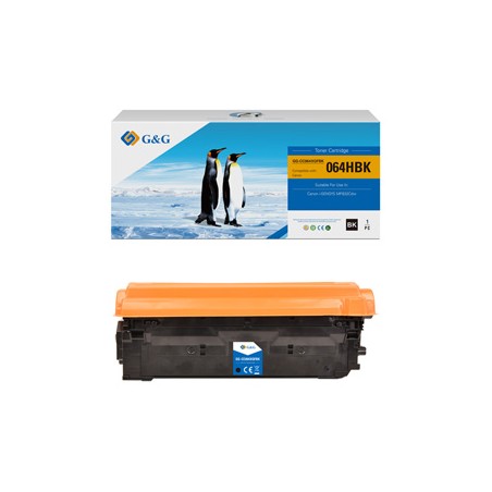 G&G kompatybilny toner z Canon 064 H BK, NT-CC064XQFBK-RC, black, 13400s, high capacity
