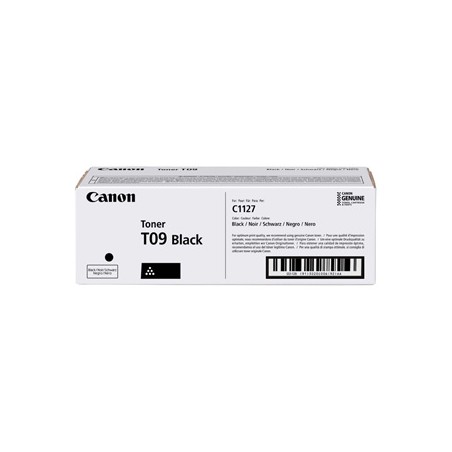 Canon oryginalny toner T09 BK, 3020C006, black, 7600s