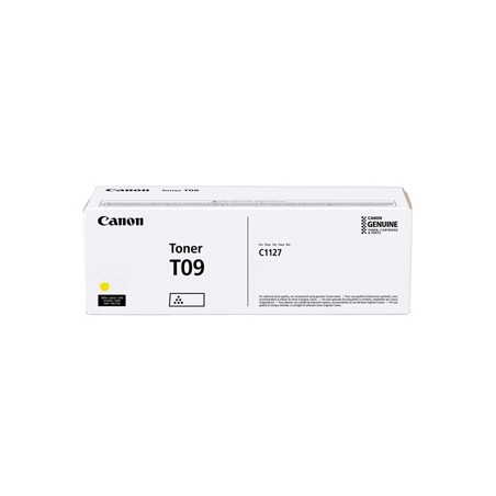 Canon oryginalny toner T09 Y, 3017C006, yellow, 5900s