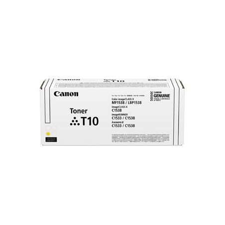 Canon oryginalny toner T10 Y, 4563C001, yellow, 10000s, high capacity