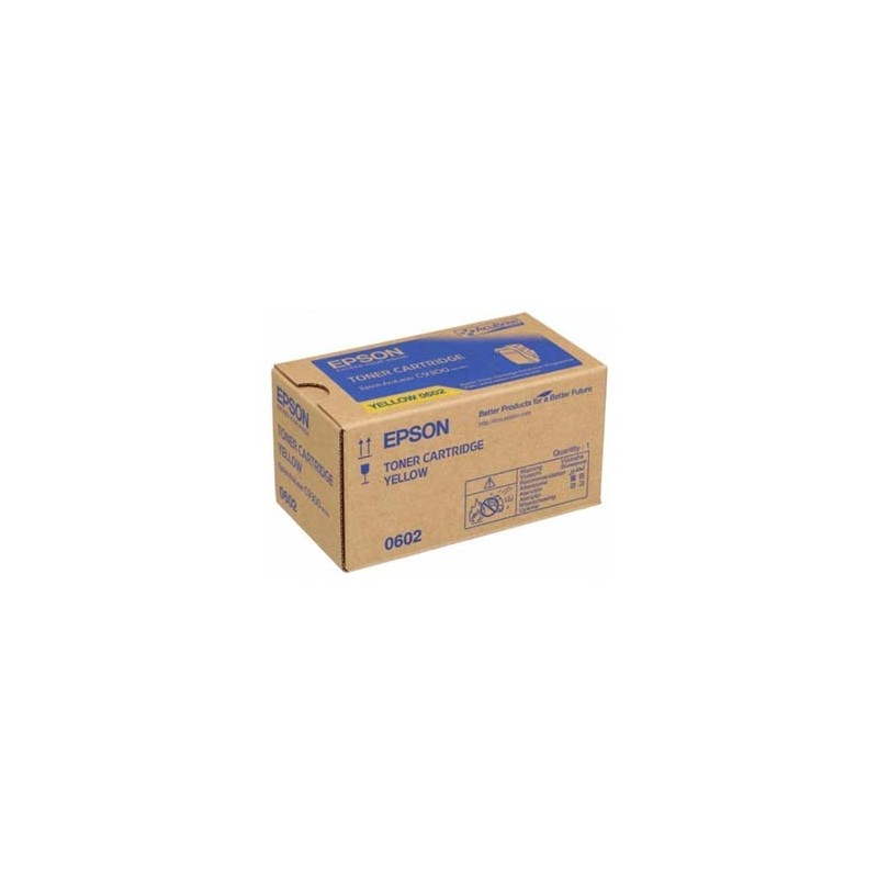 Epson oryginalny toner C13S050602, yellow, 7500s