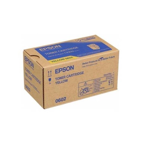 Epson oryginalny toner C13S050602, yellow, 7500s