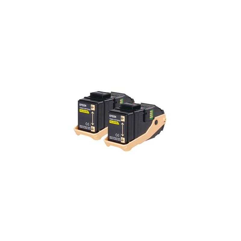 Epson oryginalny toner C13S050606, yellow, 15000s, dual pack