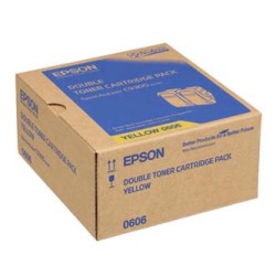 Epson oryginalny toner C13S050606, yellow, 15000s, dual pack