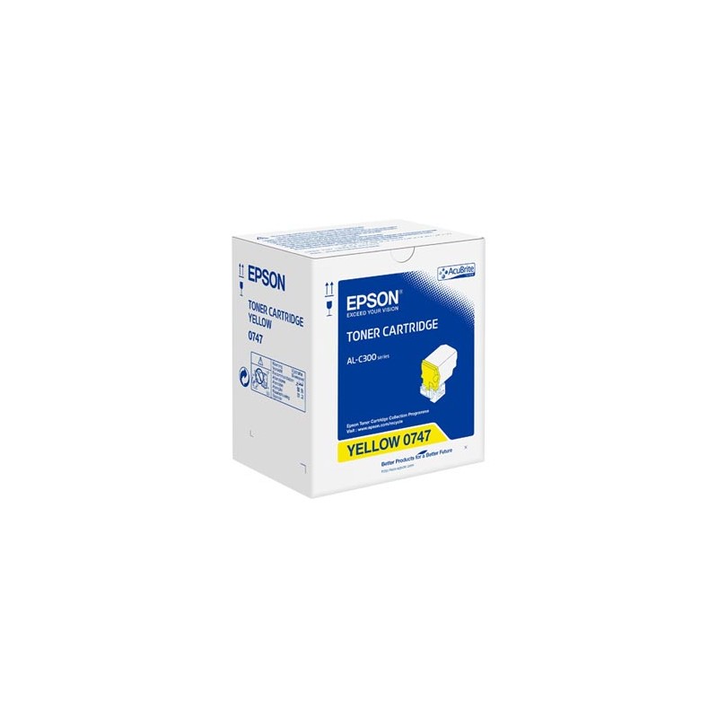 Epson oryginalny toner C13S050747, yellow, 8800s